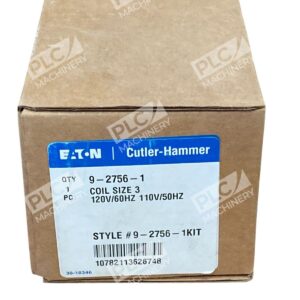 Cutler Hammer Eaton 120V/60Hz 110V/50Hz Coil Size 3 9-2756-1