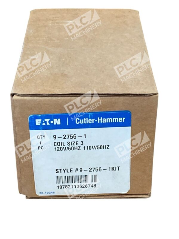 Cutler Hammer Eaton 120V/60Hz 110V/50Hz Coil Size 3 9-2756-1