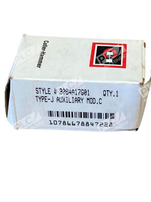 Cutler Hammer J11 Type J Model C Auxiliary Contact 9084A17G01 - Image 2