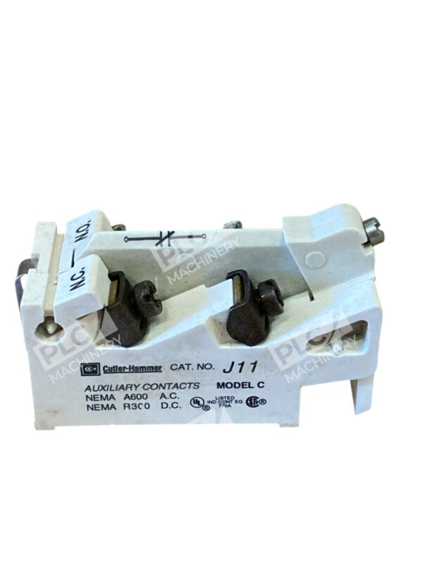 Cutler Hammer J11 Type J Model C Auxiliary Contact 9084A17G01 - Image 5