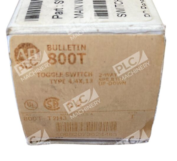 Allen Bradley AB 2-Way Toggle Switch Joystick 800T-T2H3 /T - Image 2