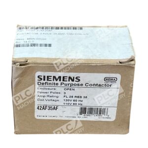 Siemens Open 3 Pole FL 25 Res 35 Definite Purpose Contactor 42AF35AF