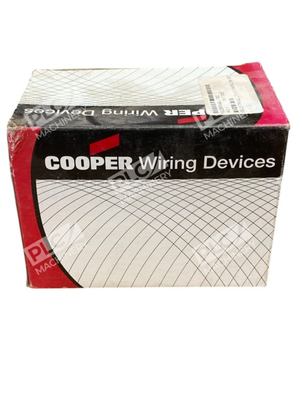 Cooper Wiring Devices 2 Pole 20A 125V Screw Terminal 1877B-BOX (Box of 10)