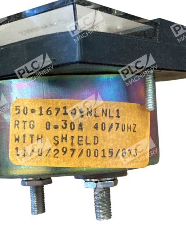 General Electric GE 0-30 A-C Amperes Type 167 Panel Meter BX-972 - Image 5