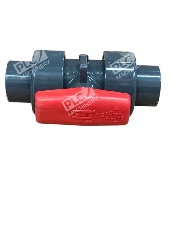 Spears 1/2" PVC Viton O-Ring TU 2000 Standard Ball Valve Socket 3639-005 - Image 4