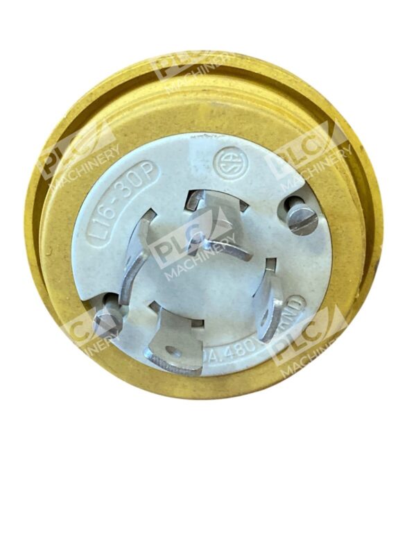 Daniel Woodhead 30A 3Phase Neotex Rubber Yellow Watertite Turnex Plug 28W76 - Image 4