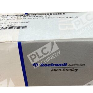 Allen Bradley AB Full Voltage 120V Red Lens Illuminated Push Button 800H-QRB10R