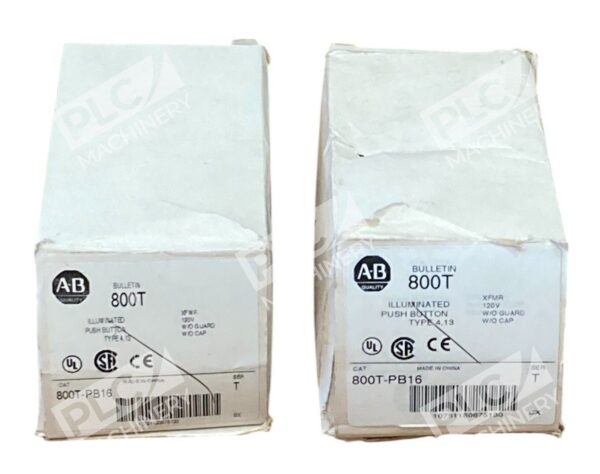 Allen Bradley XFMR 120V W/O Cap Guard Illuminated Button 800T-PS16 /T (lot of 2)
