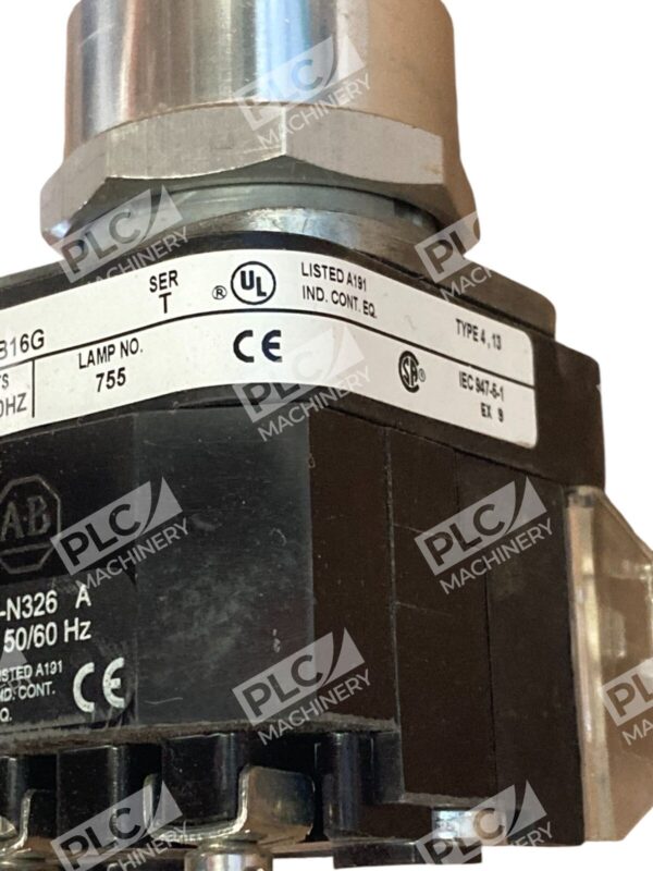 Allen Bradley XFMR 120V W/O Cap Guard Illuminated Button 800T-PS16 /T (lot of 2) - Image 8