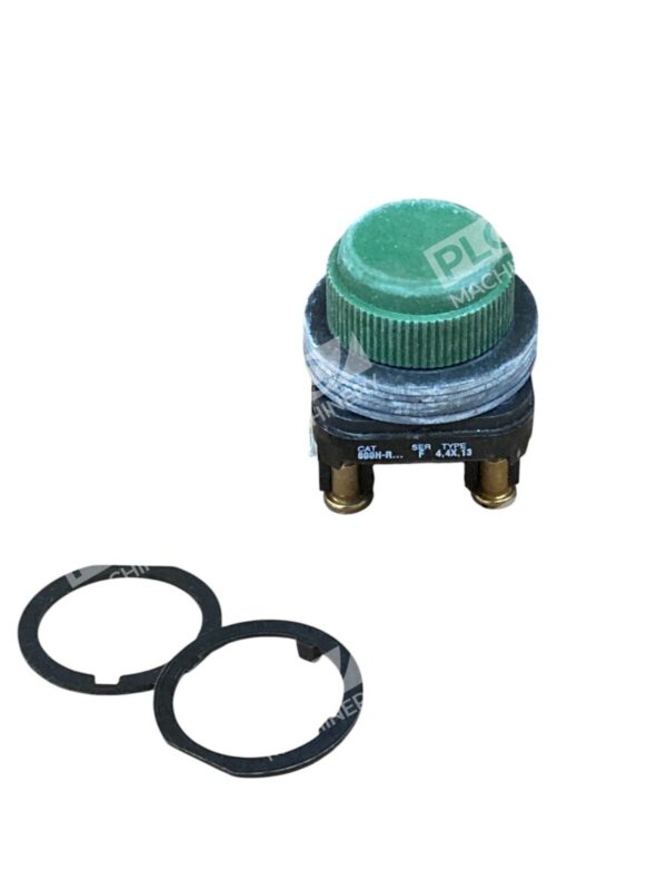 Allen Bradley AB Green Cap Booted HD Push Button Unit 800H-R1A /F - Image 5
