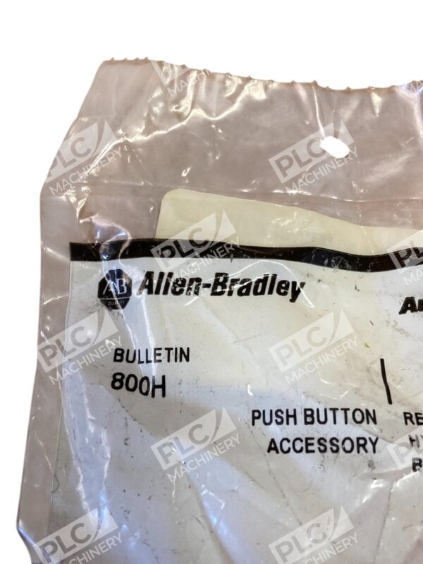 Allen Bradley Red Hypalon Boot Push Button Accessory 800H-N5A /A - Image 2