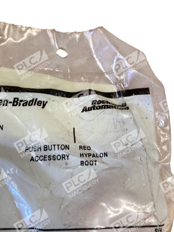 Allen Bradley Red Hypalon Boot Push Button Accessory 800H-N5A /A - Image 3