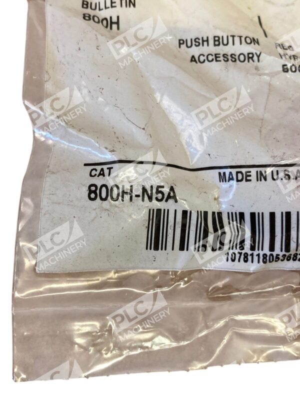 Allen Bradley Red Hypalon Boot Push Button Accessory 800H-N5A /A - Image 4