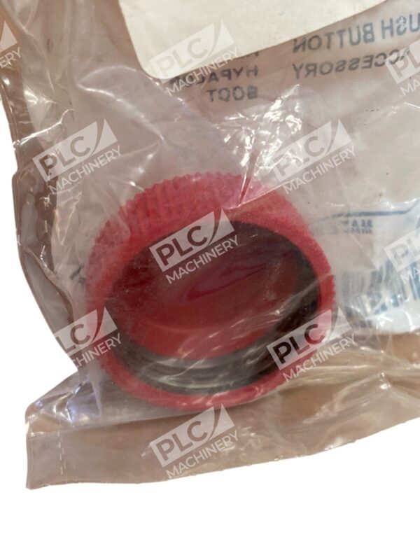 Allen Bradley Red Hypalon Boot Push Button Accessory 800H-N5A /A - Image 5
