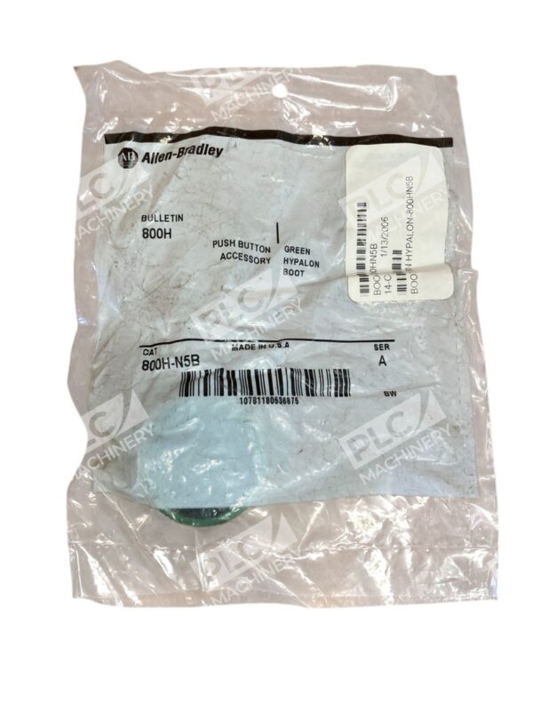 Allen Bradley AB Green Hypalon Boot Push Button Accessory 800H-N5B /A