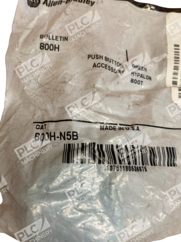 Allen Bradley AB Green Hypalon Boot Push Button Accessory 800H-N5B /A - Image 3
