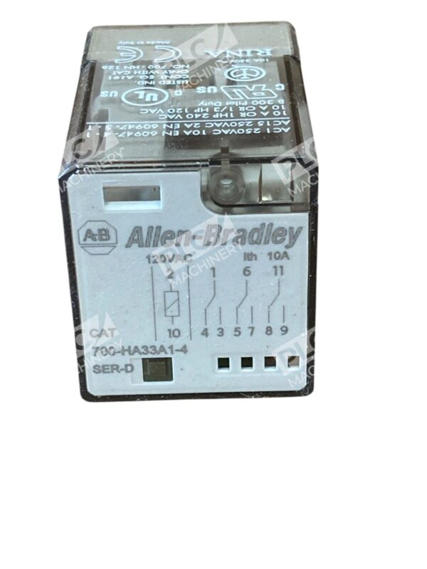 Allen Bradley AB 10A Bulletin 700 General Purpose Relay 700-HA33A1-4 /D - Image 6