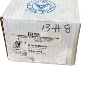 Appleton 1 CVR-FSKWR1 Aluminum Wet Location Receptacle Cover FSK-WR1