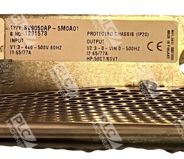 Cutler Hammer SV9000 Series Protected Chassis 65/77A AC Drive SV9050AP-5M0A01 - Image 2