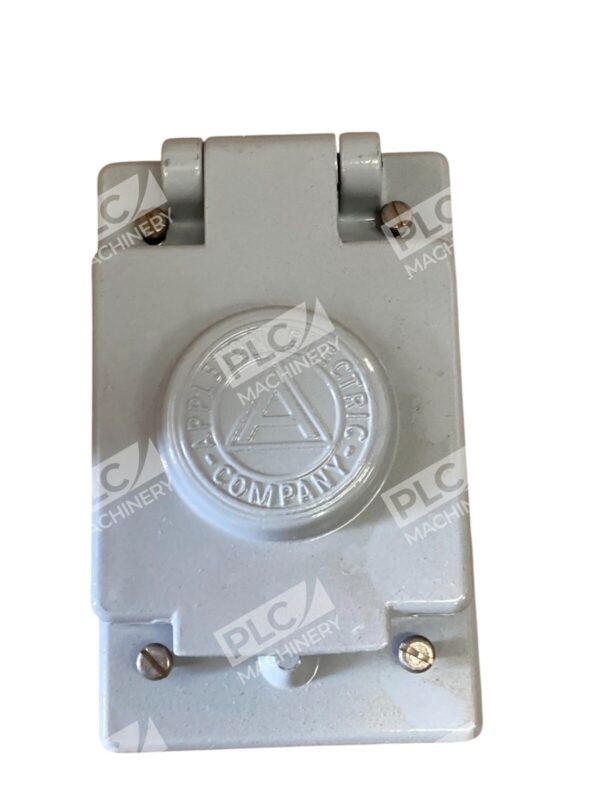 Appleton 1 CVR-FSKWR1 Aluminum Wet Location Receptacle Cover FSK-WR1 - Image 4