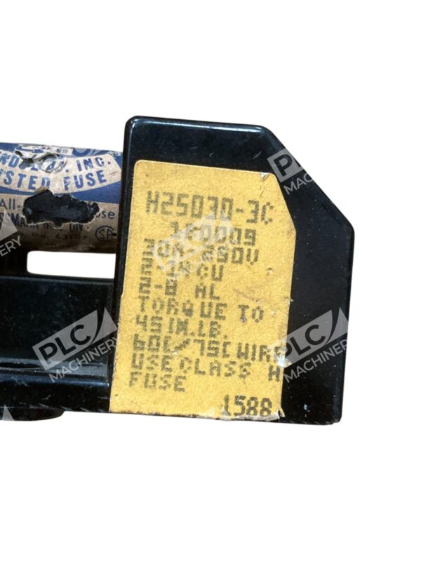 Bussmann Cooper Buss 30A-250V Fuse Holder W/ RK5 Fuses H25030-3C - Image 3