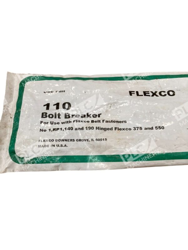 Flexco 110 Bolt Breaker One Pair 30474 - Image 4