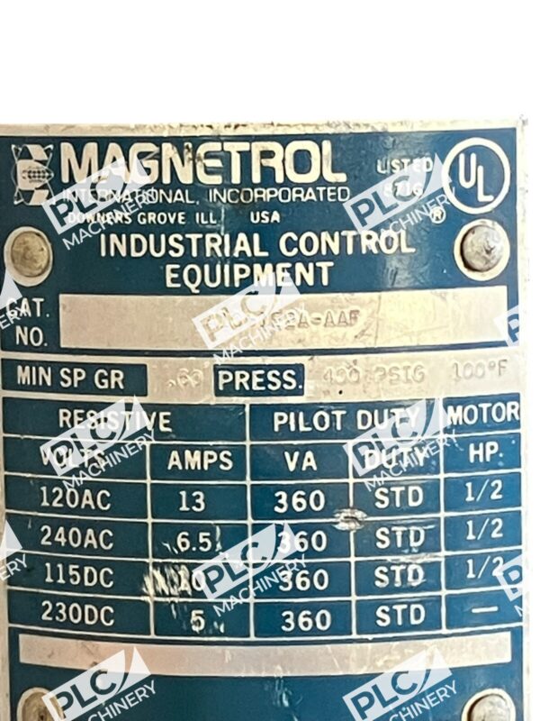 MAGNETROL A10-1E2A-AAF LEVEL CONTROL - Image 5