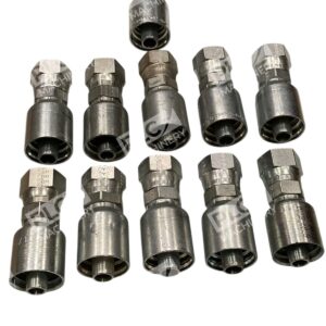 Parker P10643108 Male Stainless Steel Hydraulic Hose Fitting P43-8 R1-R2-R3 0G5A
