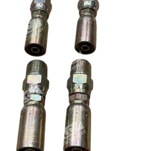 Eaton 1/2" NPT Male Swivel End to 3/8" 06U-J08 (lot of 4)