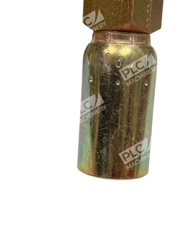 Eaton Weatherhead Hydraulic Hose Pipe Swivel 90 Degree Elbow 06U M06 (lot of 2) - Image 5