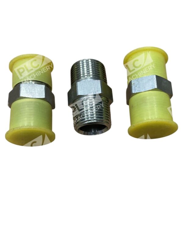 Parker 7/8" Hex Nipple (lot of 3)