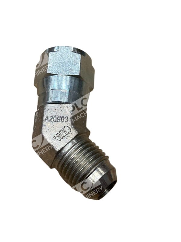 Aeroquip 5/8" 45-Degree Swivel Elbow Fitting W/ JIC 37° Flare A20903 (lot of 2) - Image 2