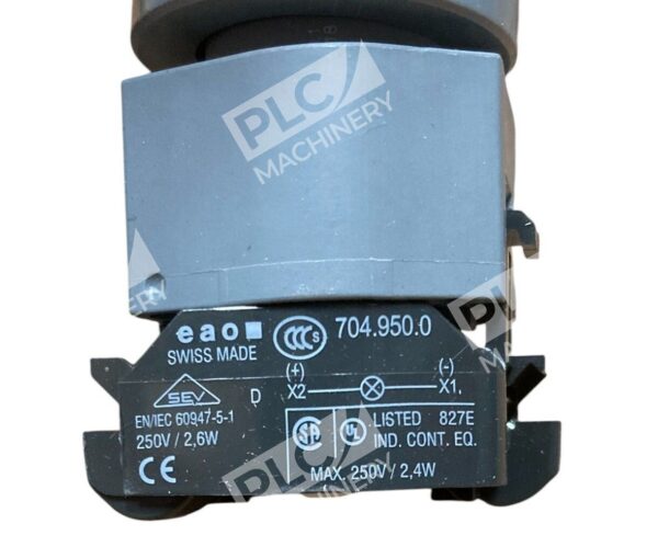 EAO AG 704.950.0 2.4W 250V Indicator Switches 704.006.218 - Image 4