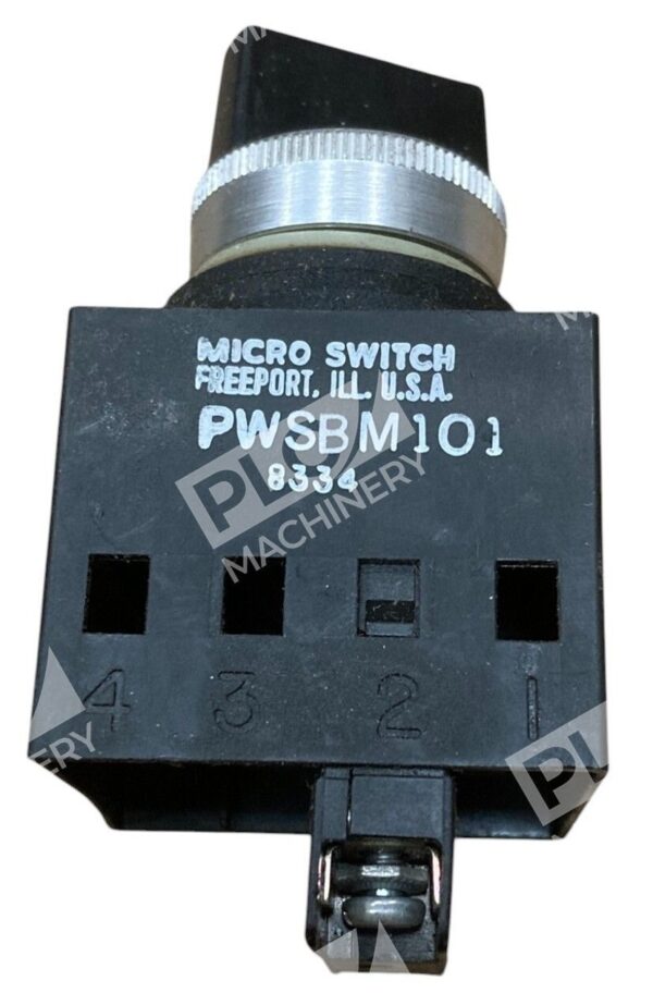 Honeywell Black 4 Slot Selector Switch Base PWSBM101