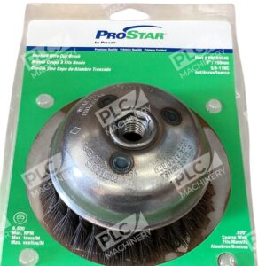 ProStar by Praxair 6" 150mm 5/8-11NC Knotted Wire Cup Brush PRS53046