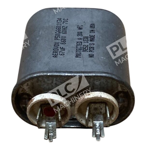 Aerovox 67uF 660V 60Hz Capacitor P50G6601Y34 - Image 2