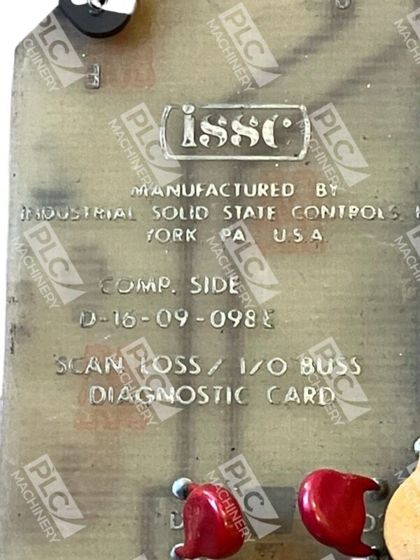 ISSC Scan Loss I/O Buss Diagnostic Card D-16-09-098E - Image 3