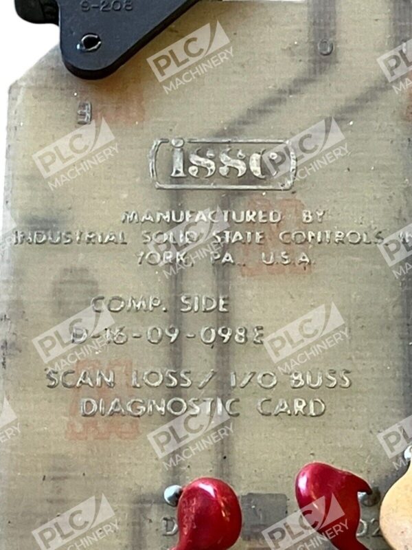 ISSC Scan Loss I/O Buss Diagnostic Card D-16-09-098E - Image 5