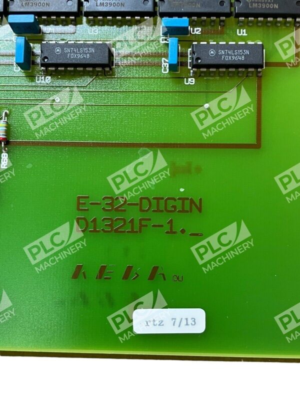 Keba E-32-DIGIN Channel Valve Driver Card D1321F-1 - Image 2