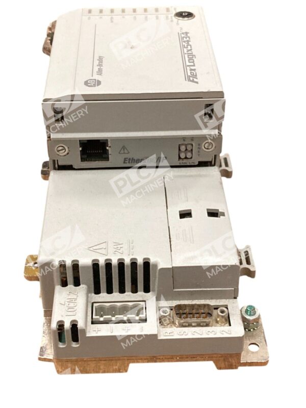 Allen-Bradley FlexLogix 5434 1794-L34B Processor 512KB Memory 24VDC RS-232 Ports