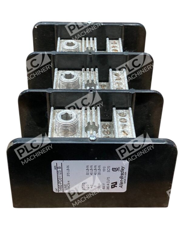Allen-Bradley 1492-PD31123 Power Distribution Block 600V 380A 500MCM 4-Pole - Image 10