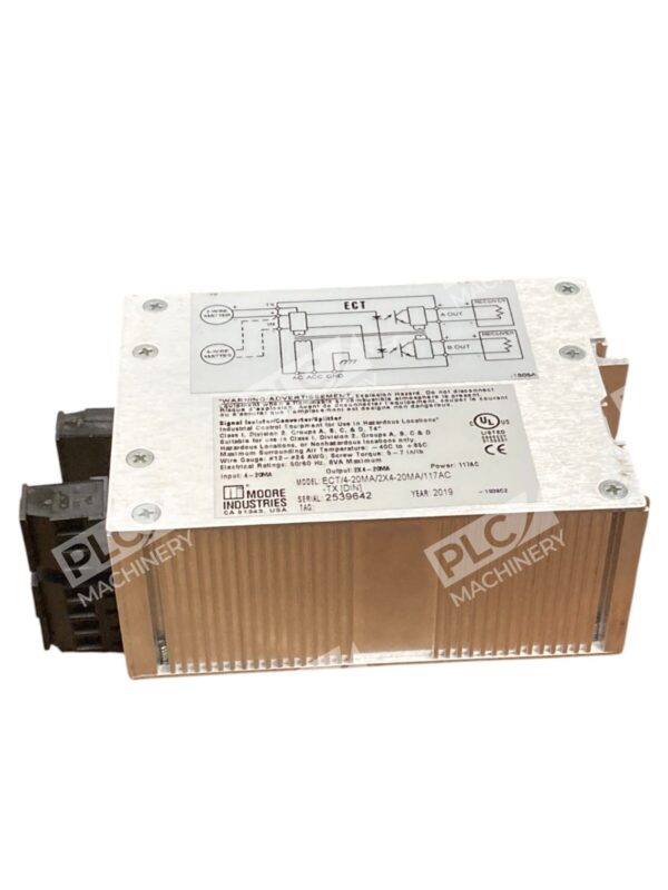 Moore Industries ECT Signal Isolator 4-20MA 2X4-20MA 117VAC Hazardous Location - Image 5