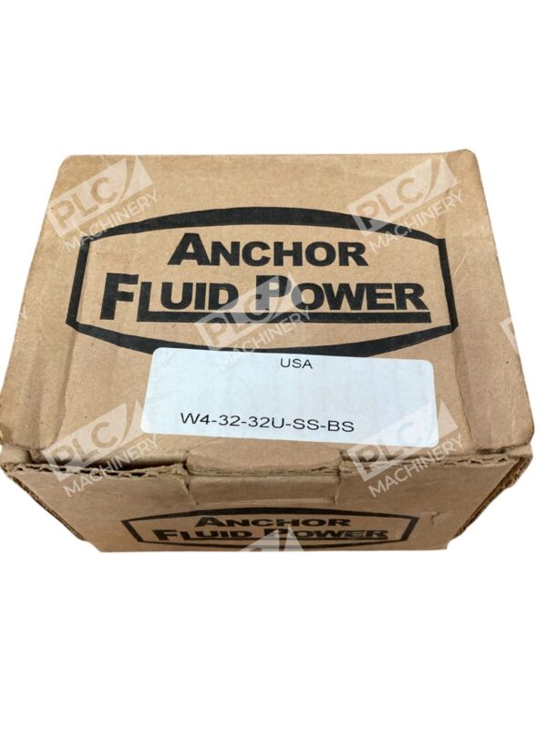 Anchor Fluid Power 1/2x2-1/2 SHCS SST W4-32-32U-SS-BS - Image 2