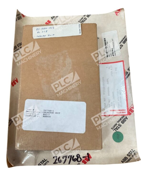 ABB Stal Selector Unit Module 267768-1