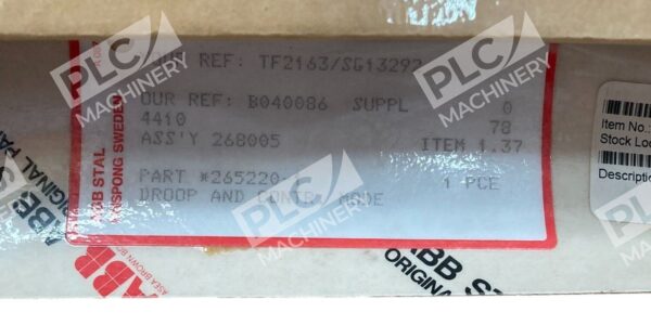 ABB Stal Droop And Controle Mode Module 265220-1 - Image 2
