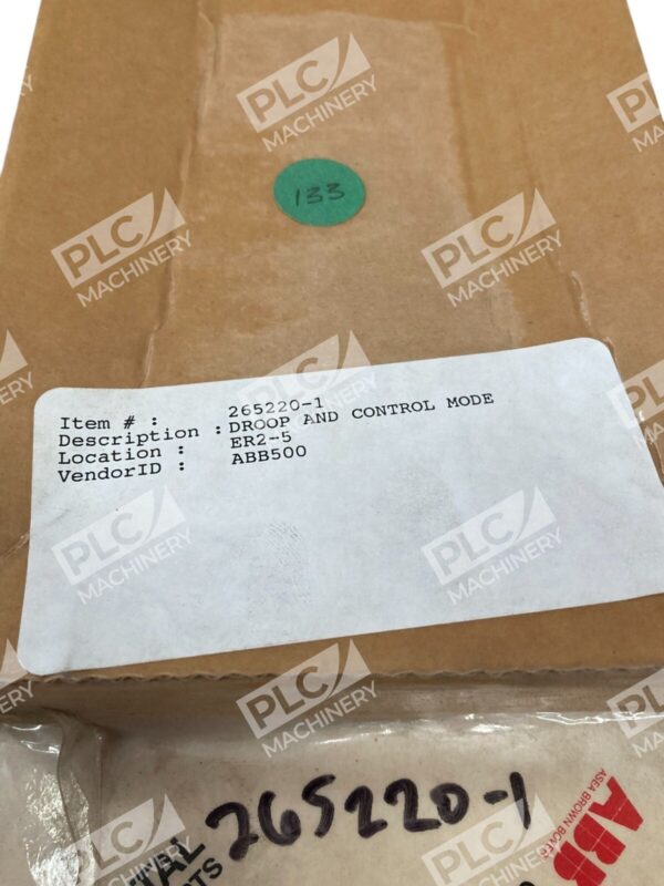ABB Stal Droop And Controle Mode Module 265220-1 - Image 3