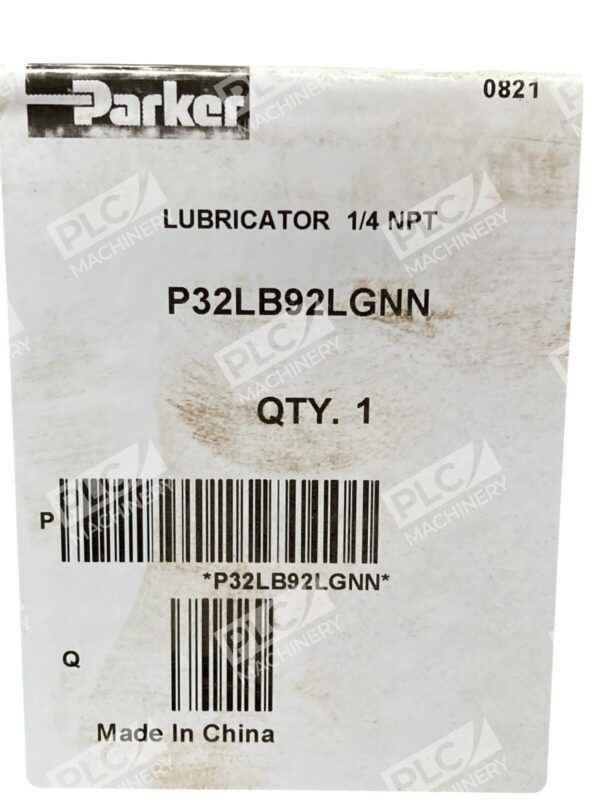 Parker 9KZIDPRQ 0821 1/4" NPT Lubricator P32LB92LGNN - Image 3