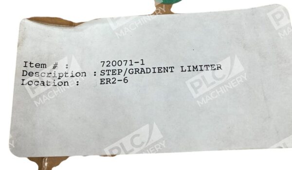 ABB Stal Step / Gradient Limiter Module 720071-1 - Image 3