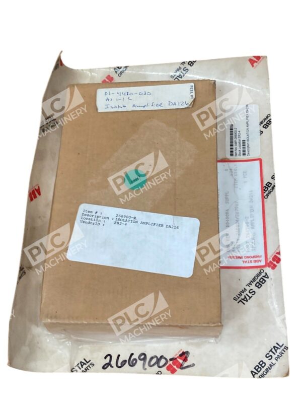 ABB Stal Tillquist Isolation Amplifier DA216 DA 217 266900-2