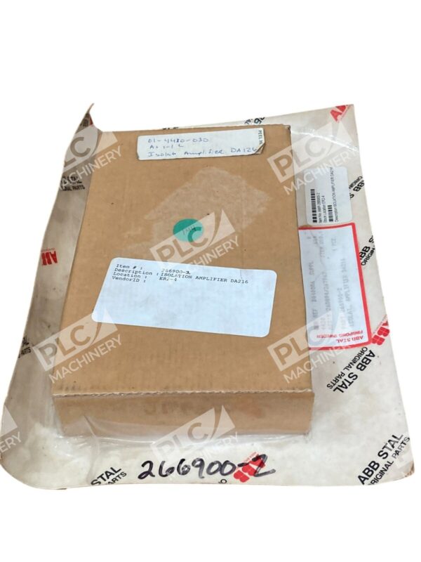 ABB Stal Tillquist Isolation Amplifier DA216 DA 217 266900-2 - Image 8
